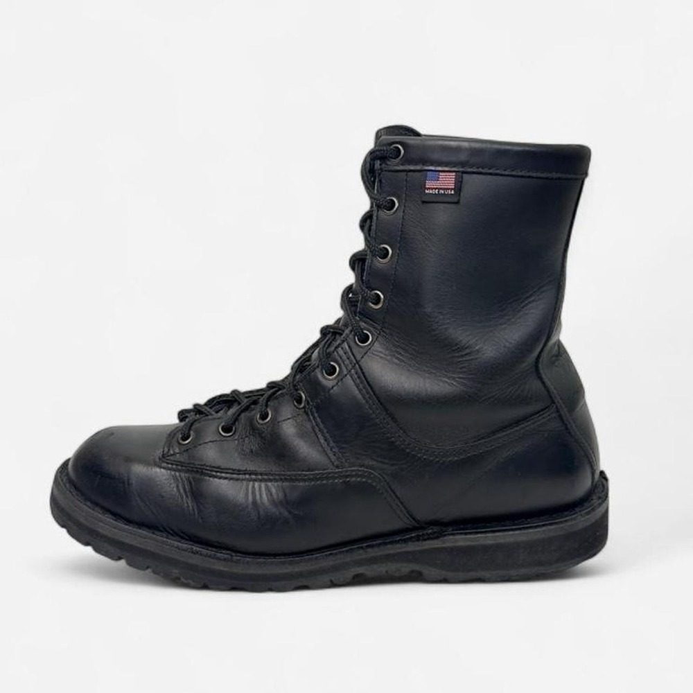 Danner Recon 8" Black Leather Boots Men's 11